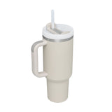 Insulated Travel Mug  Leopard Print Design with Handle  Straw - Product detail 22