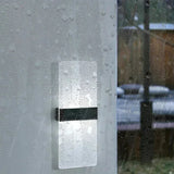 Modern Solar Wall Light  Minimalist LED Outdoor Sconce - Product detail 4