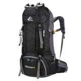 Hiking Backpack 60L  Waterproof Trekking Rucksack With Rain Cover - Product detail 6
