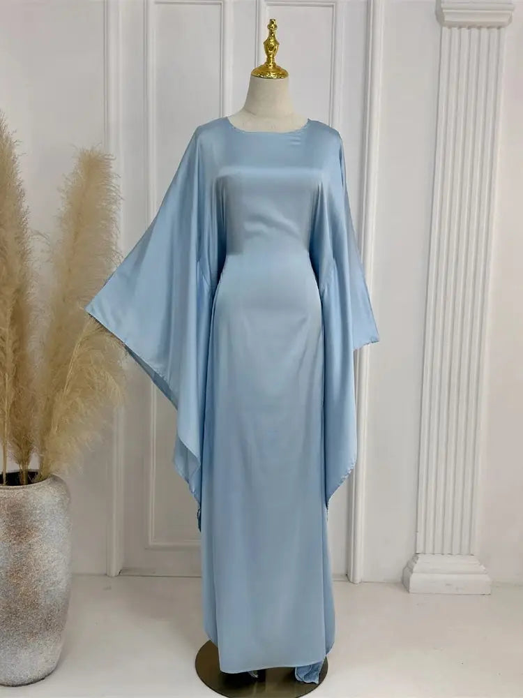 Elegant Maxi Dress  Flowing Cloak Sleeves Design - Product detail 10