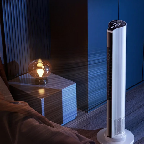 Smart Tower Air Conditioner  Portable Cooling With Digital Controls - Detailed view
