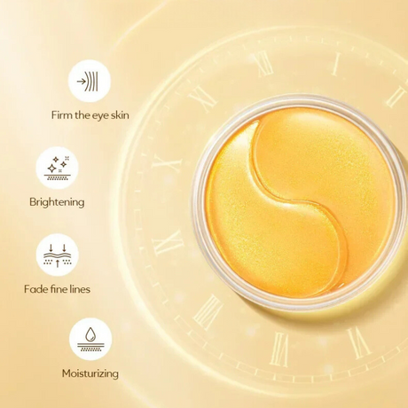 Gold Snail Eye Mask  Dark Circle  Puffiness Relief - Detailed view