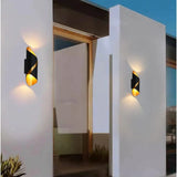 Modern LED Wall Light  Black Gold Spiral Design - Product detail 5