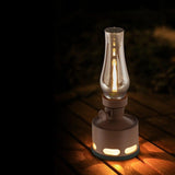 Vintage LED Lantern  Rechargeable Glass Ambient Light - Product detail 12