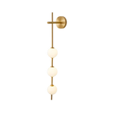 Modern Globe Wall Lamp  Vertical Brass Frame Design - Product detail 10