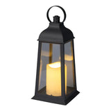Outdoor LED Lanterns  Glass Panel Flickering Flame Design - Product example