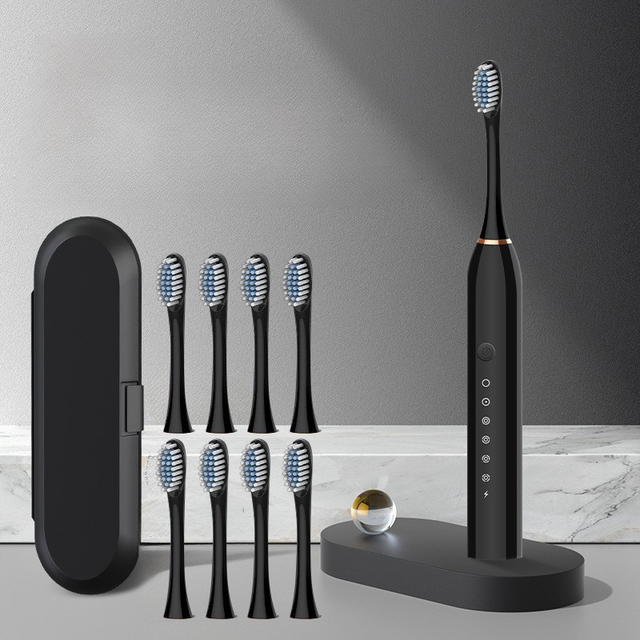 Sonic Electric Toothbrush  Smart 5-Mode Dental Care Set - Product showcase