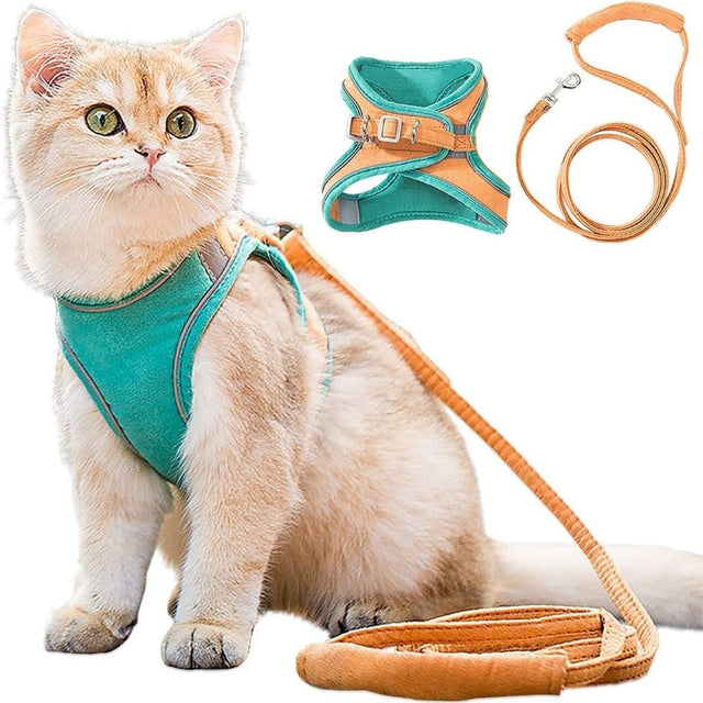 Cat Harness And Leash Set  Escape-Proof Adjustable Design - Product showcase