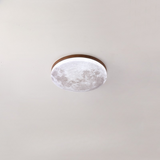 Modern LED Ceiling Light  Natural Wood Frame Design - Product detail 5