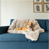 Plush Pet Throw Blanket  Premium Faux Fur Comfort - Product showcase