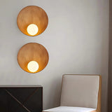Modern Dome Wall Light  Rustic Copper Finish - Product example