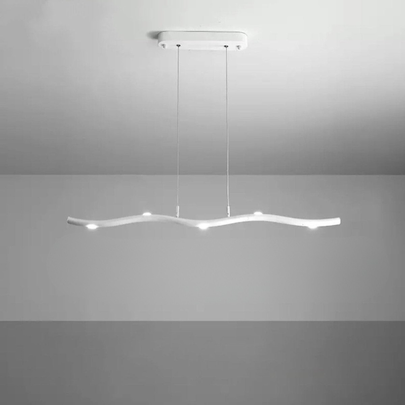 Modern LED Linear Pendant Light  Zigzag Aluminum Design - Product detail 11