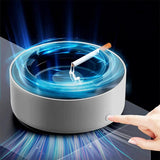 Smart Air Purifier Ashtray  Multi-Layer Smoke Filtration System - Detailed view