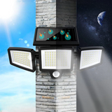 Solar Security Light  3-Head Motion Sensor LED System - Detailed view