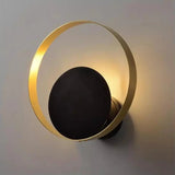 Modern Wall Light  Circular Ring LED Design - Detailed view