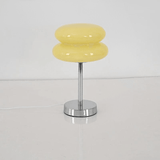 Modern Glass Table Lamp  Pink Double Ring Design - Product detail 6