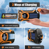 Emergency Radio Kit  Solar Power Bank With NOAA Weather Alerts - Product detail 5