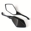 Universal Motorcycle Mirrors  Hexagonal Carbon Fiber Design - Product example