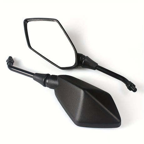Universal Motorcycle Mirrors  Hexagonal Carbon Fiber Design - Product example