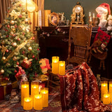 Remote Control LED Candles  Smoke Glass Set of 3 - Product detail 5