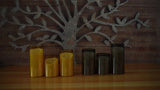 Remote Control LED Candles  Smoke Glass Set of 3 - Product detail 6