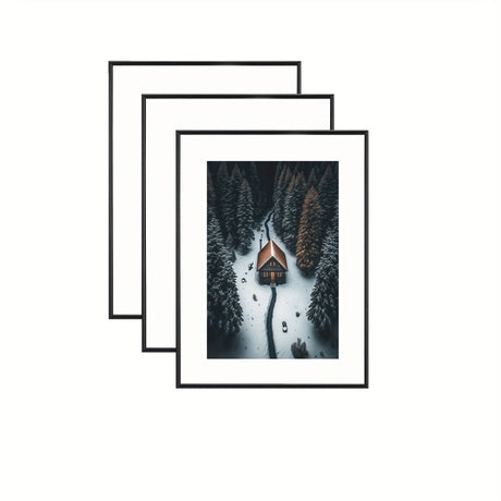 Modern Photo Frame Set  Black Gallery Wall Collection - Product detail 9