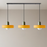 Modern Pendant Light  Triple Glass Shade Bauhaus Design - Product detail 12