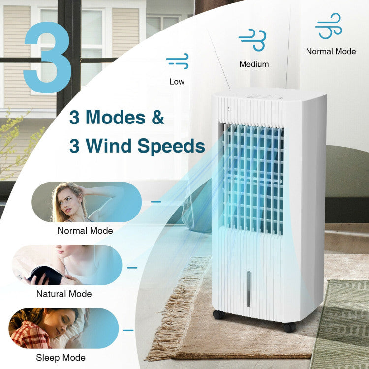 Portable Evaporative Air Cooler  3-in-1 Cooling System With Remote Control - Detailed view