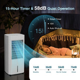 Portable Evaporative Air Cooler  3-in-1 Cooling System With Remote Control - Product detail 5