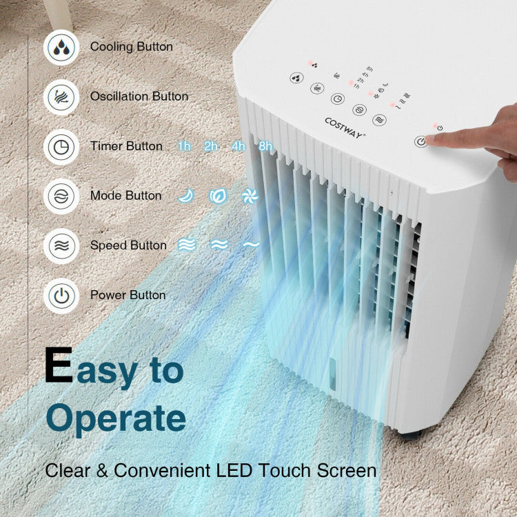 Portable Evaporative Air Cooler  3-in-1 Cooling System With Remote Control - Product detail 7