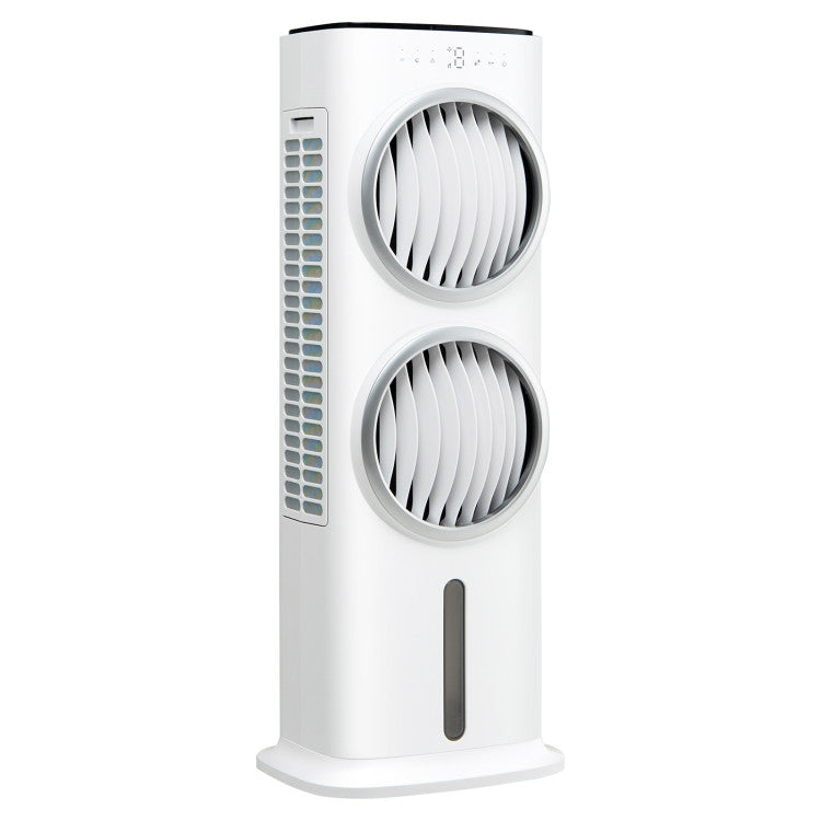 Smart Evaporative Air Cooler  4-in-1 Tower Fan With Remote Control - Product showcase
