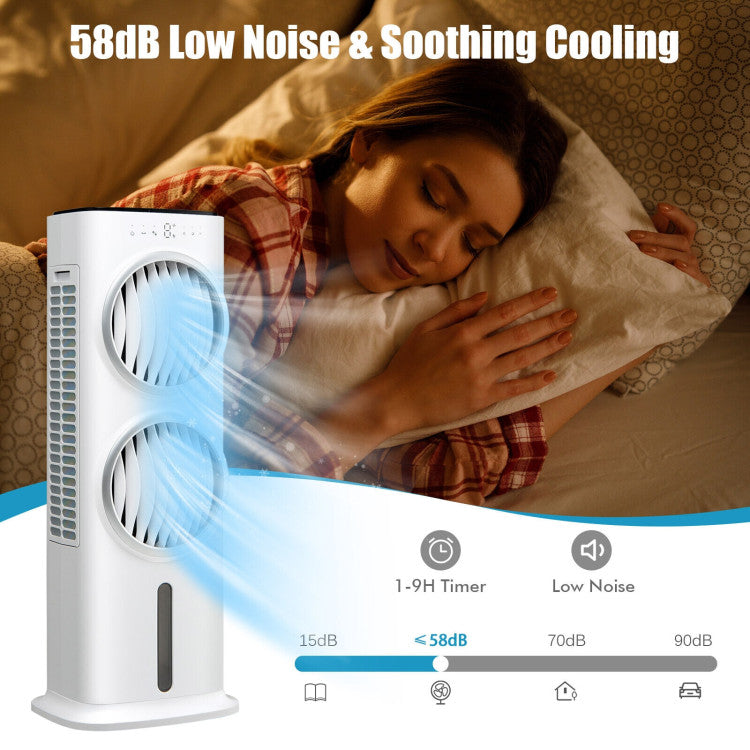 Smart Evaporative Air Cooler  4-in-1 Tower Fan With Remote Control - Product example