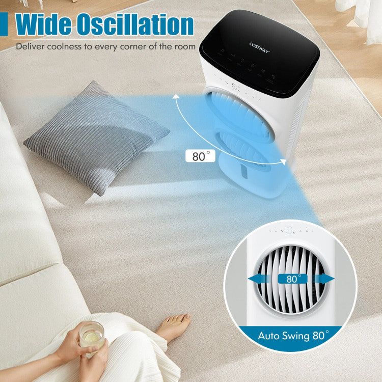 Smart Evaporative Air Cooler  4-in-1 Tower Fan With Remote Control - Product detail 4