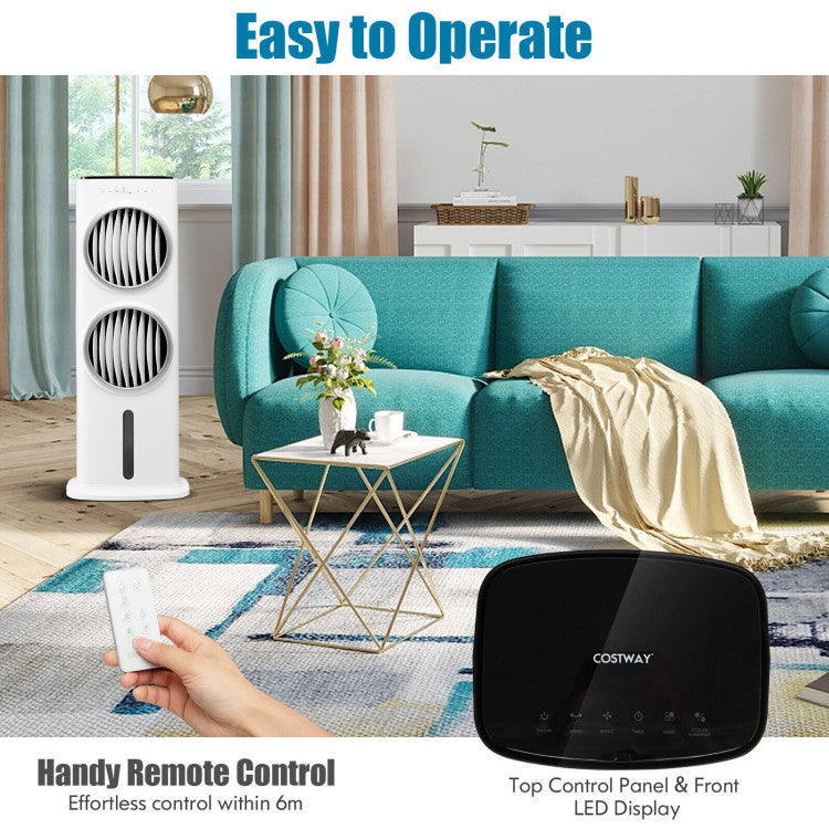 Smart Evaporative Air Cooler  4-in-1 Tower Fan With Remote Control - Product detail 5