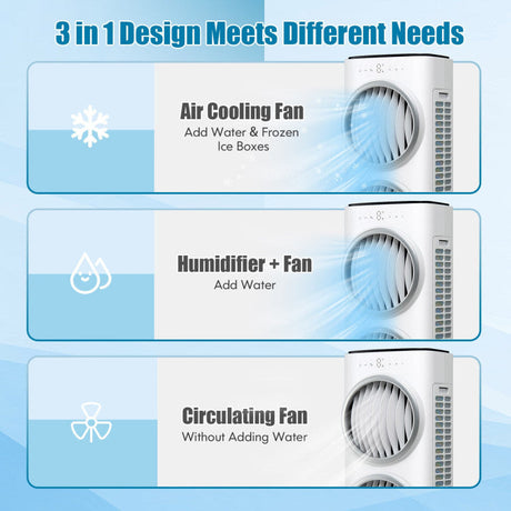 Smart Evaporative Air Cooler  4-in-1 Tower Fan With Remote Control - Product detail 8