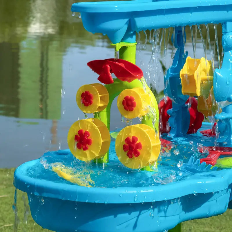 Kids Sand Water Table  Interactive Play Station With 15 Accessories - Product example