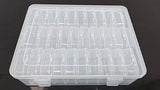 Craft Storage Organizer  30 Clear Compartment Box Set - Product detail 4