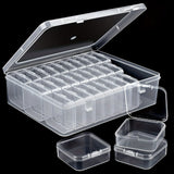 Craft Storage Organizer  30 Clear Compartment Box Set - Detailed view