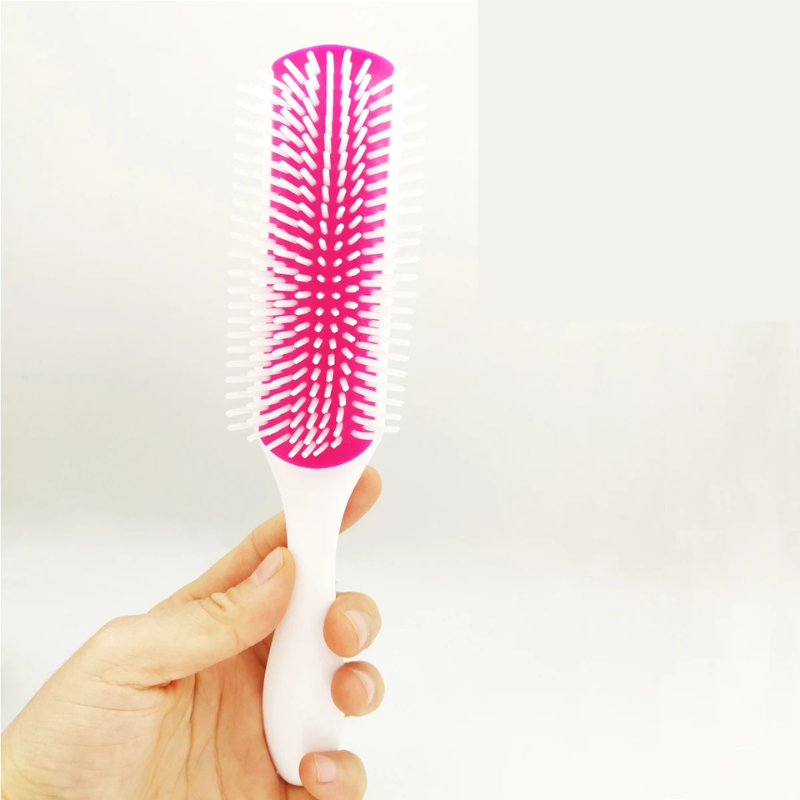 Professional Detangling Brush  9-Row Design for All Hair Types - Product detail 5