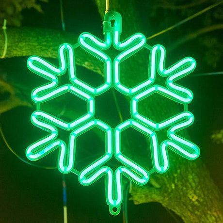 Snowflake LED String Lights  Outdoor Winter Holiday Decor - Product detail 10