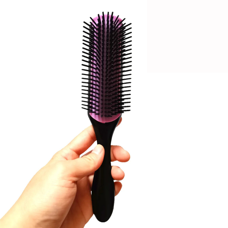Professional Detangling Brush  9-Row Design for All Hair Types - Product detail 6