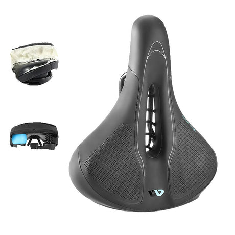 Ergonomic Bicycle Saddle  Wide Comfort Design With LED Light - Product detail 10