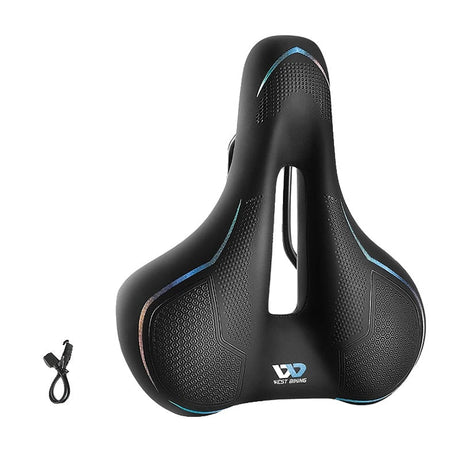 Ergonomic Bicycle Saddle  Wide Comfort Design With LED Light - Product detail 15