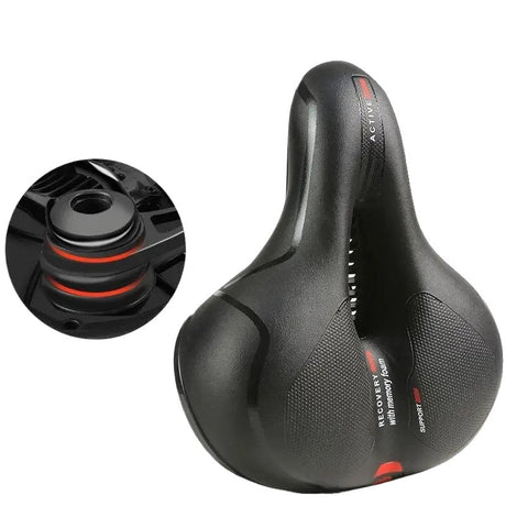 Ergonomic Bicycle Saddle  Hollow Core Shock Absorbing Design - Product detail 7