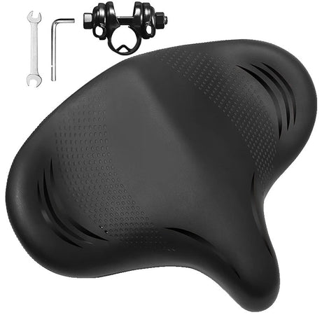 Ergonomic Bike Saddle  Wide Comfort Design With Shock Absorption - Product detail 7
