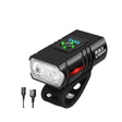 LED Bike Light Set  1500 Lumens USB Rechargeable Front and Rear - Product showcase