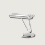 Art Deco LED Table Lamp  Chrome Open Screen Design - Product showcase