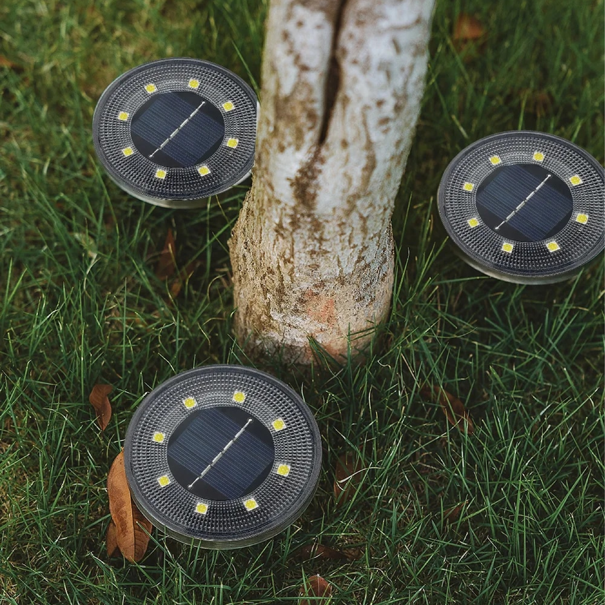 Solar Garden Lights  Warm LED Ground Illumination - Product detail 6