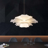 Modern Floral Pendant Light  White Petal Design - Product detail 9