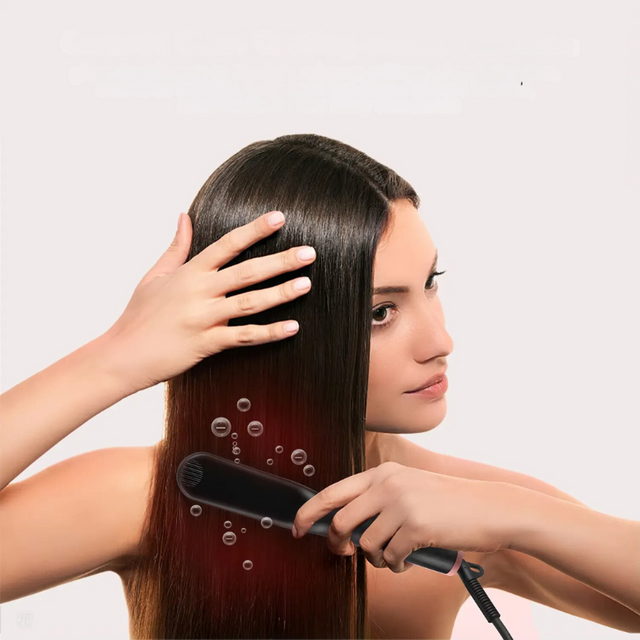 Electric Hair Straightening Comb  3-in-1 Styling Tool - Product showcase